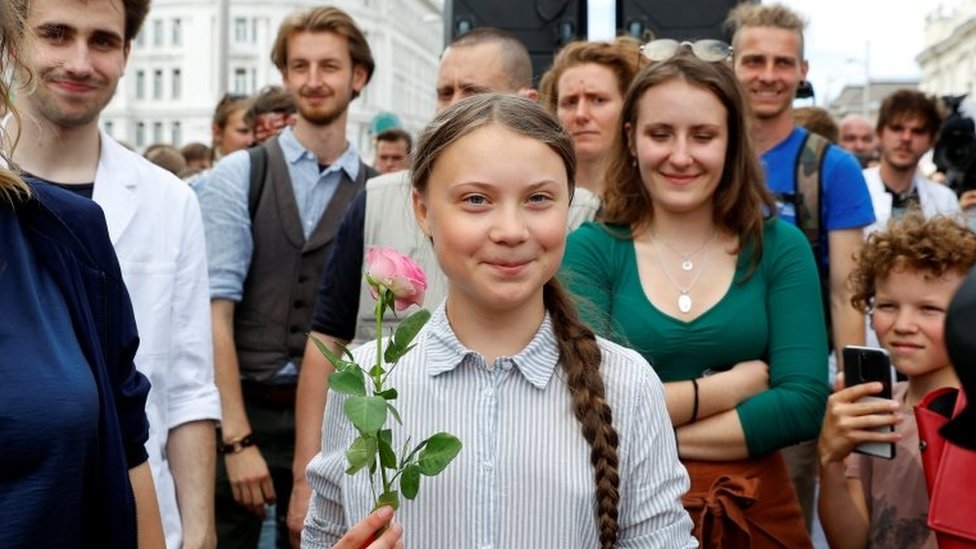 Greta Tunberg: Kako je švedska tinejdžerka postala simbol eko-pokreta 6 Greta-attends-protest-event-in-Vienna-in-May-2019.