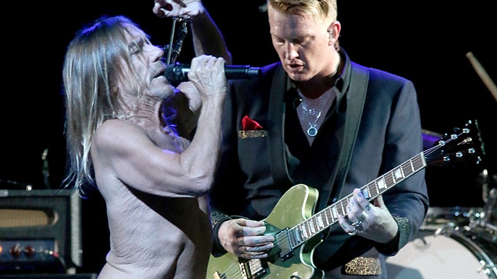 Iggy Pop and Josh Homme