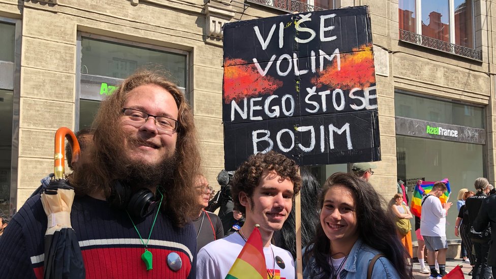 Pred početak Povorke