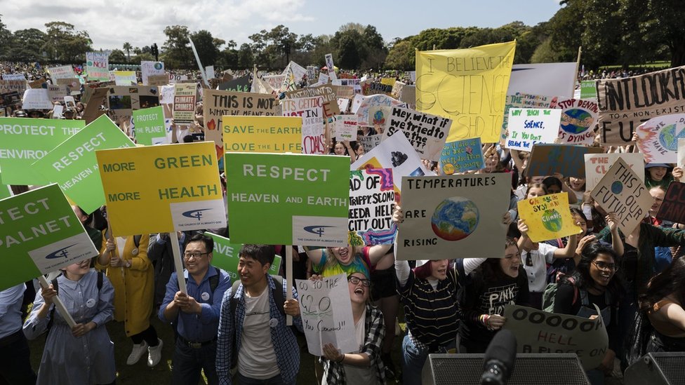 Climate change protests