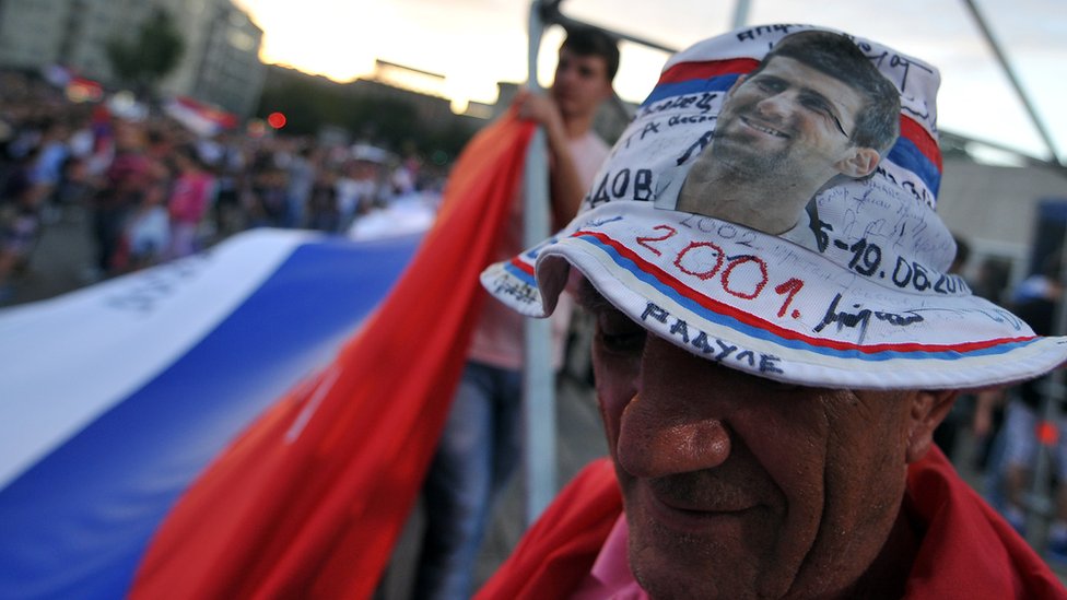 Doček sportista na balkonu skupštine Beograda: „To je nešto što se zauvek pamti, uvek se naježim kad se setim“ 5 Novak