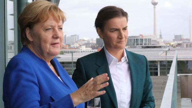 Brnabić i Merkel: Pitanje Kosova jedina tačka neslaganja 2