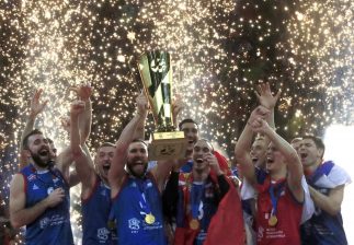 FoNe/AP-PEHAR-SRBIJA Srbija novi evropski šampion u odbojci 2