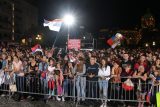 Nekoliko hiljada ljudi dočekalo odbojkaše u Beogradu (FOTO) 3