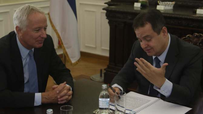 Dačić sa delegacijom Instituta East West o Zapadnom Balkanu 1