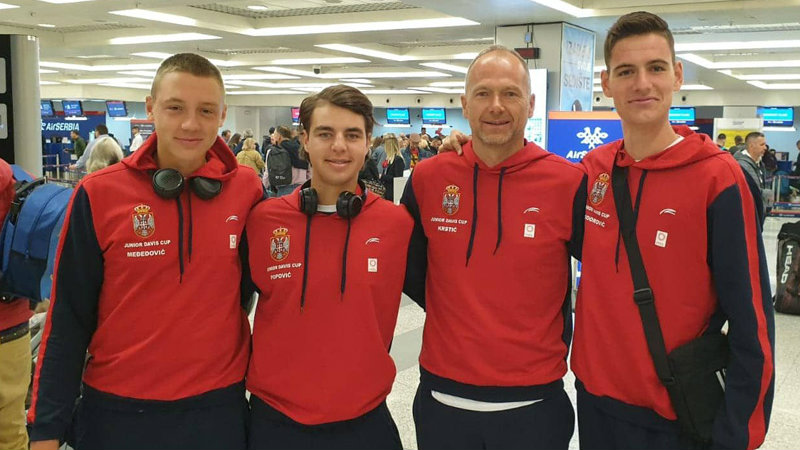 Juniorska Dejvis kup selekcija Srbije u polufinalu Svetskog prvenstva 1