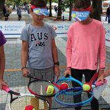 NIS otvorena škola tenisa obradovala mališane u Sokobanji 2