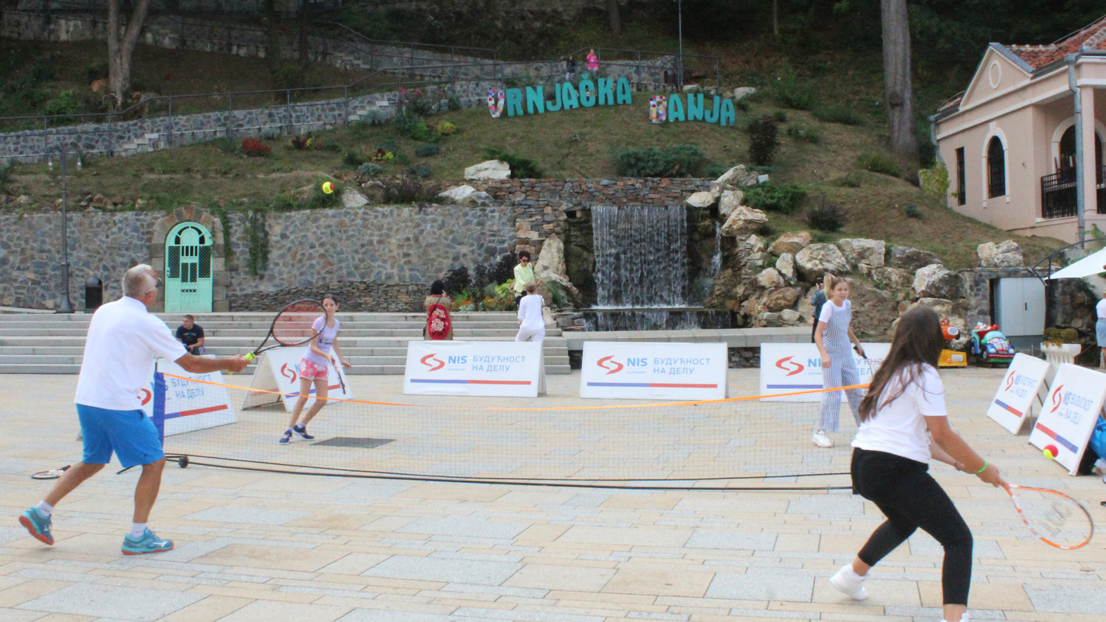 NIS otvorena škola tenisa posetila Vrnjačku Banju  1