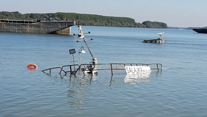 Teretnjak potonuo kod Ade Huje 1