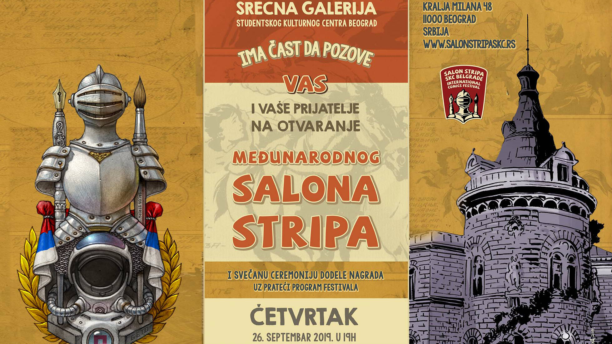 Međunarodni salon stripa od 26. septembra u Beogradu 1