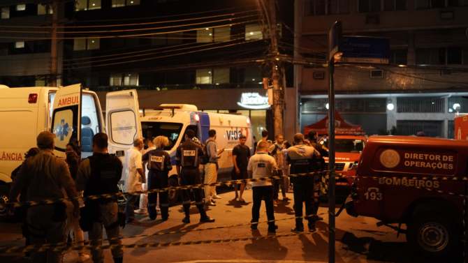 Deset mrtvih u požaru u bolnici Rio de Žaneiru 1