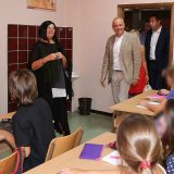 Gradonačelnik Beograda sa đacima prvacima o gradskom prevozu 11