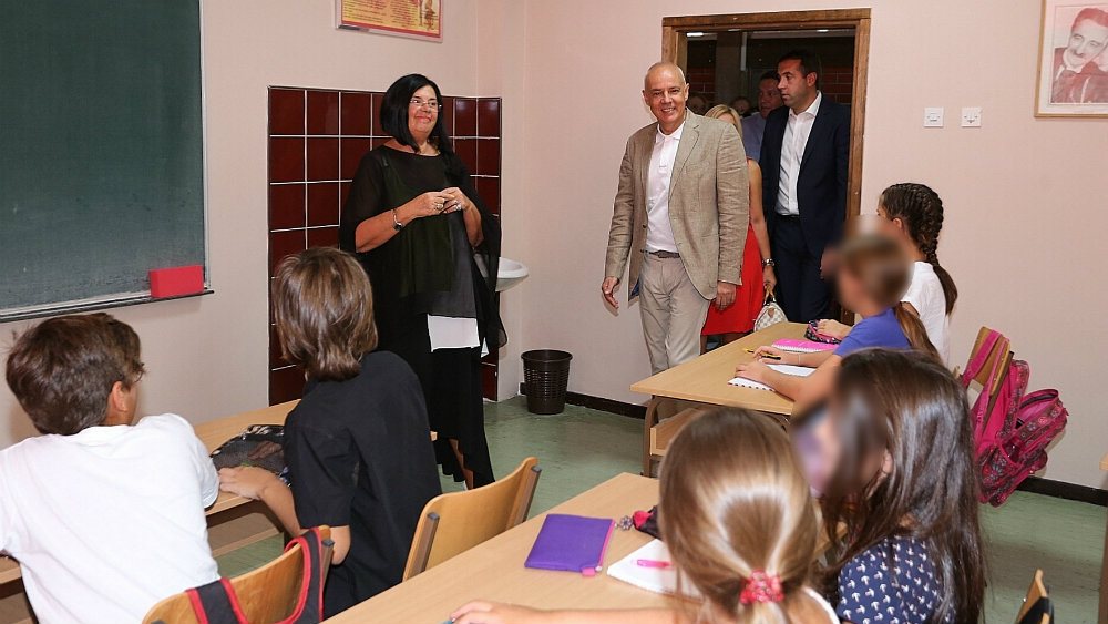 Gradonačelnik Beograda sa đacima prvacima o gradskom prevozu 1