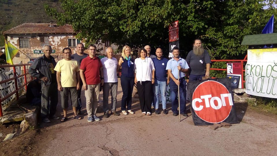 Delegacija pokreta Dveri obišla meštane Stare planine na dežurstvima protiv MHE 1