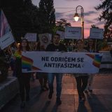 Na antifašističkoj šetnji u Nišu data podrška Paradi ponosa 6