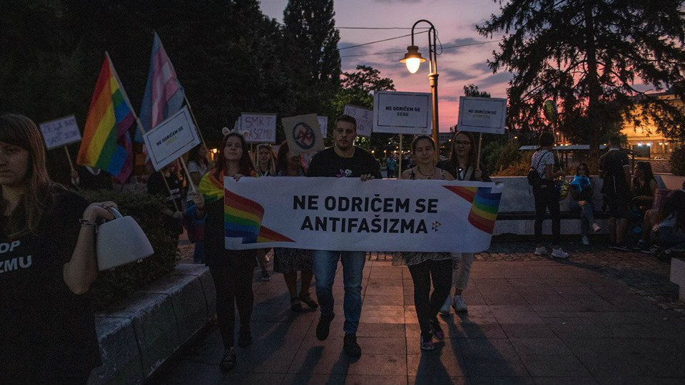 Na antifašističkoj šetnji u Nišu data podrška Paradi ponosa 1