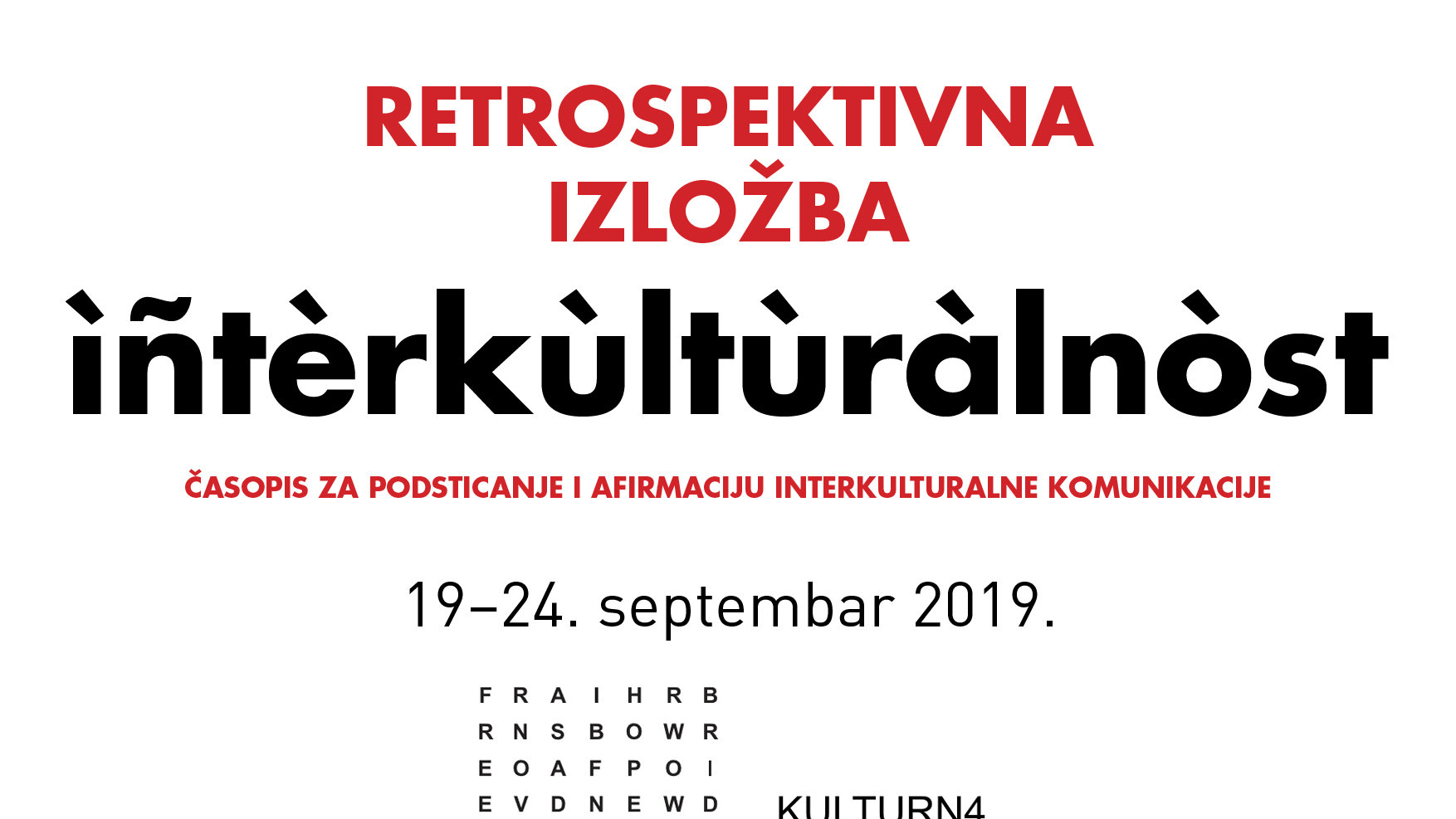 Program o časopisu „Interkulturalnost“ u novosadskoj „Svilari“ 1