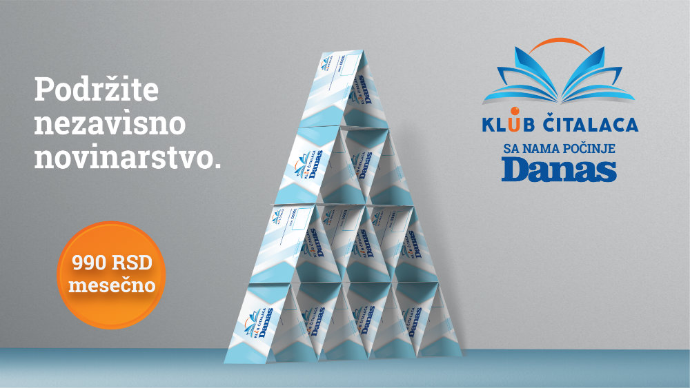 Više od hiljadu čitalaca podržalo rad Danasa 2
