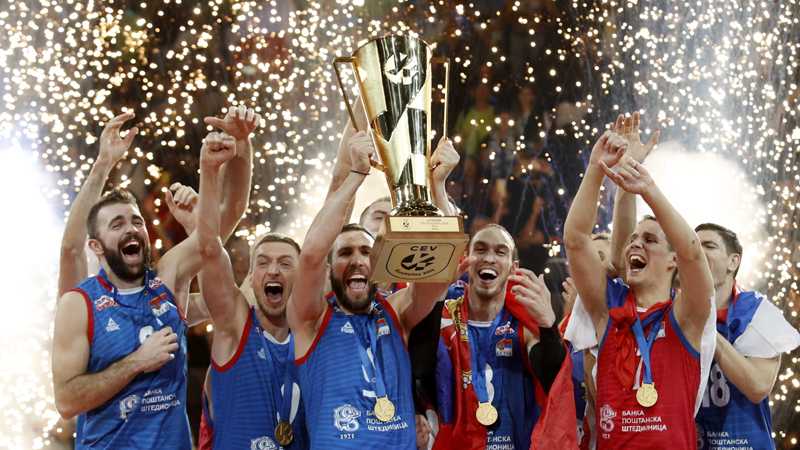 Srbija novi evropski šampion u odbojci 1