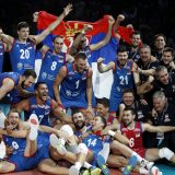 Doček odbojkaša u 20 časova ispred Skupštine grada Beograda 15