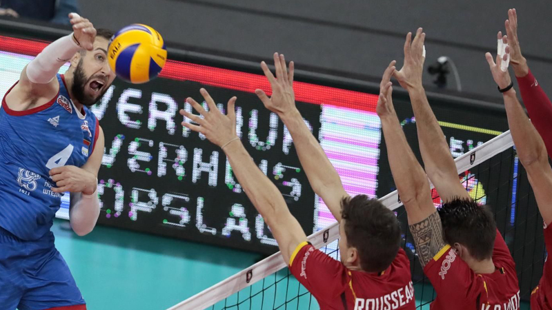 Odbojkaši Srbije pobedili Belgiju na Evropskom prvenstvu 1