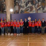 Odbojkašice Srbije na svečanom prijemu kod Vučića 6