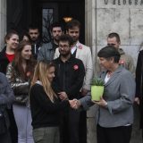 Studenti predali rektorki ključeve od zgrade Rektorata 4