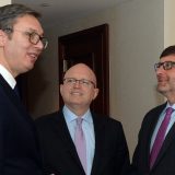 Vučić sa Palmerom i Rikerom: Srbija spremna za dijalog čim se ukinu takse 11