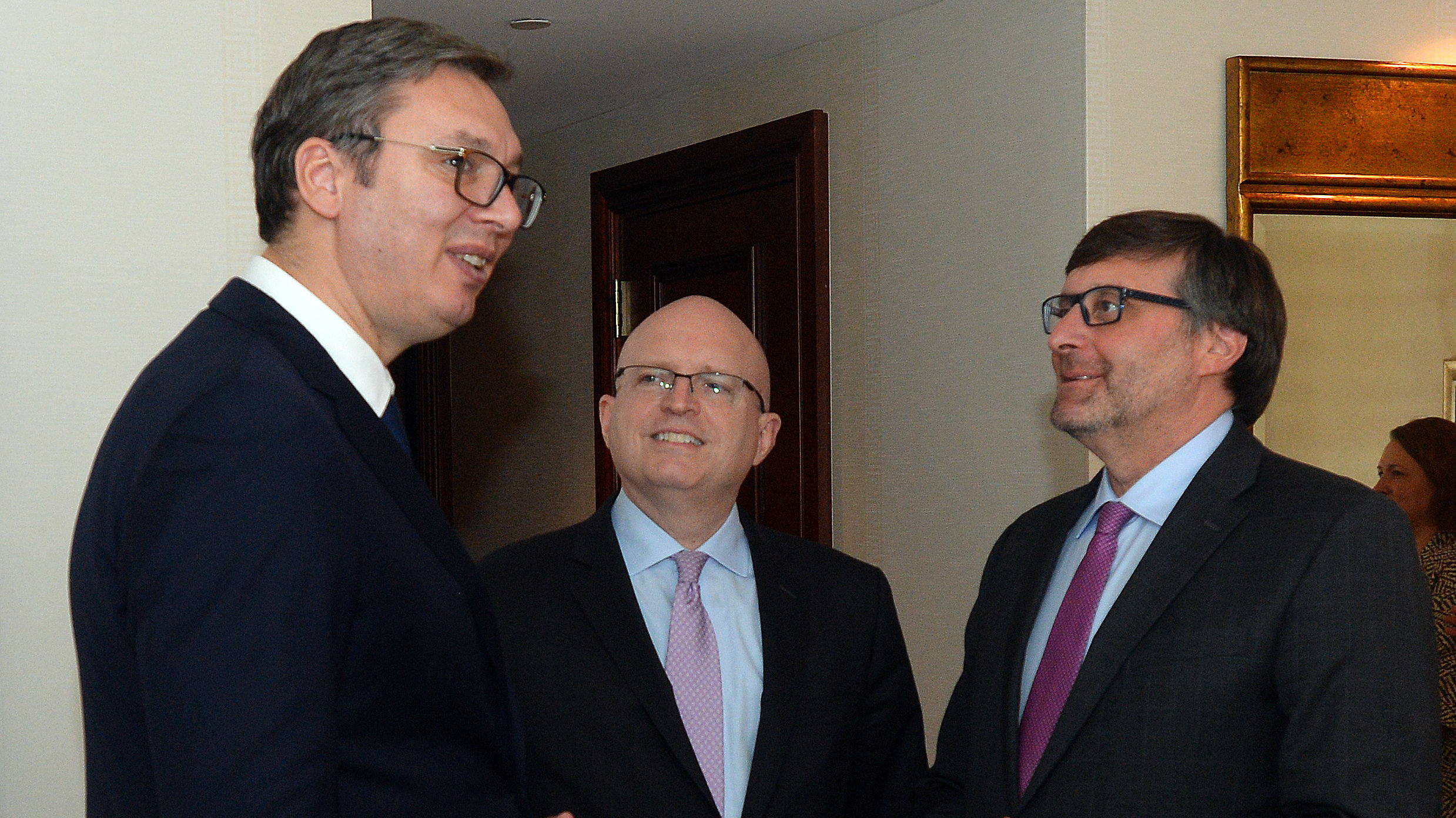 Vučić sa Palmerom i Rikerom: Srbija spremna za dijalog čim se ukinu takse 1