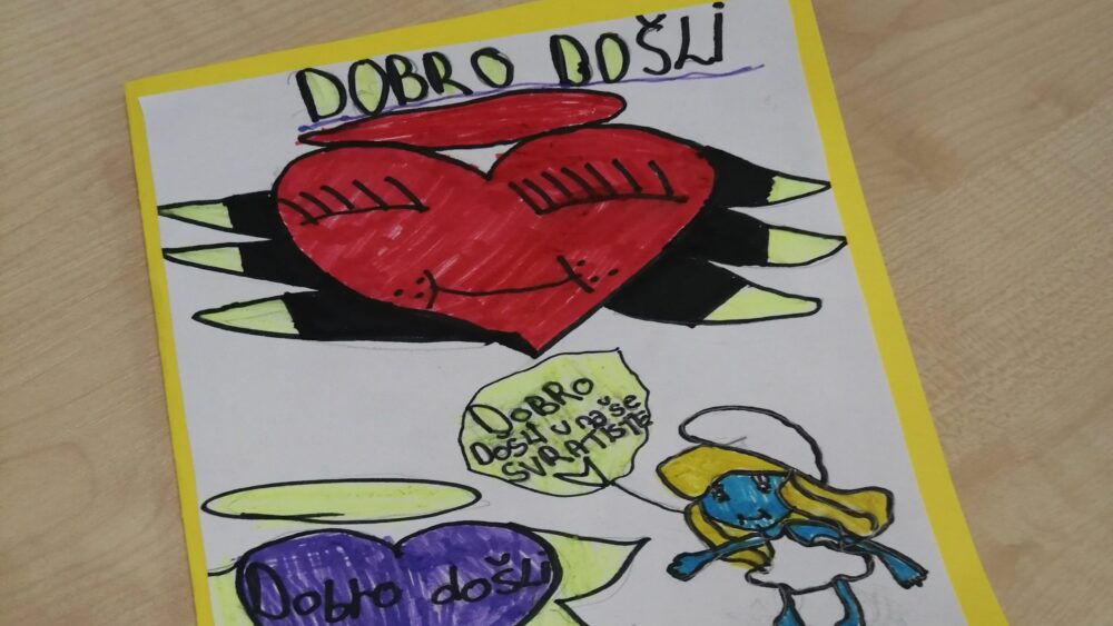 Srećan početak školske godine deci iz Svratišta 1