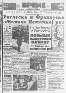 Engleska i Francuska objavile rat Nemačkoj 2