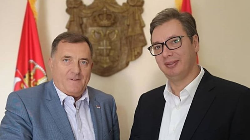 Vučić i Dodik: Zajedno u Drvar 1