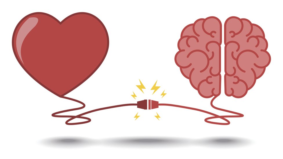 A heart wired up to a brain