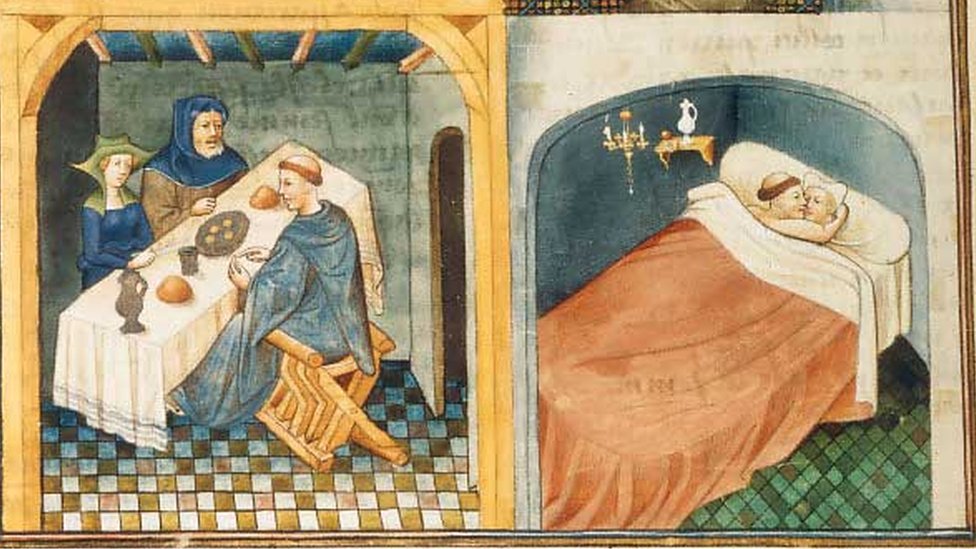 Noć veštica: Nemirni pokojnici - šta znamo o srednjovekovnim zombijima 7 Illюstraciя k "Dekameronu", miniatюra XV veka