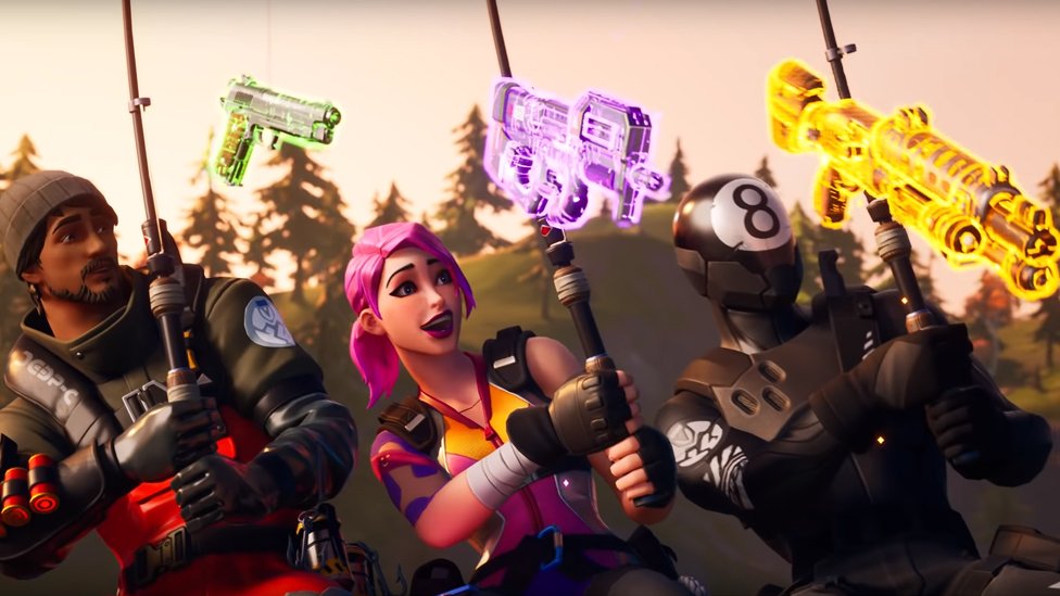 Characters from the new Fortnite season