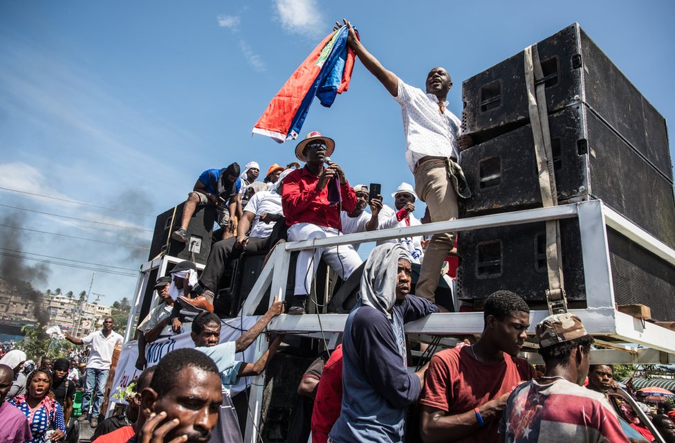 haiti protesti