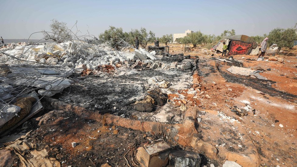 Mesto na kom je američka vojska izvela akciju u Idlibu