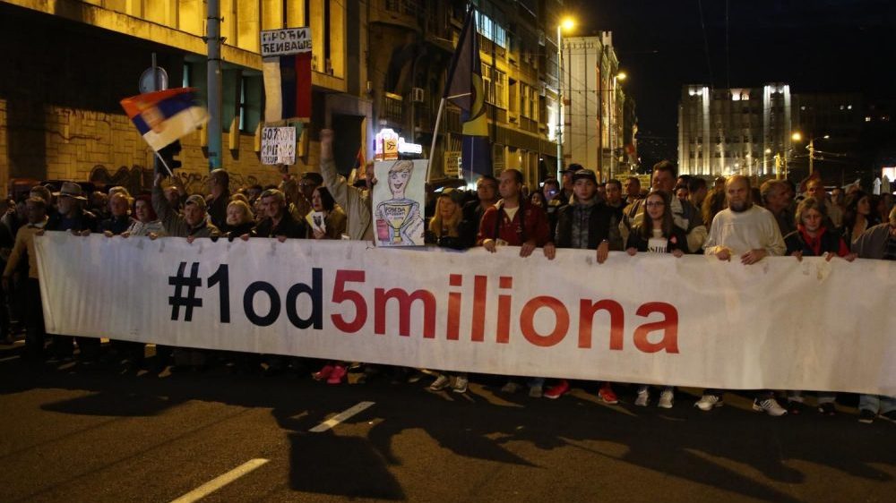 Protest 1 od 5 miliona: Mali 4. novembra više neće biti doktor nauka (VIDEO, FOTO) 1