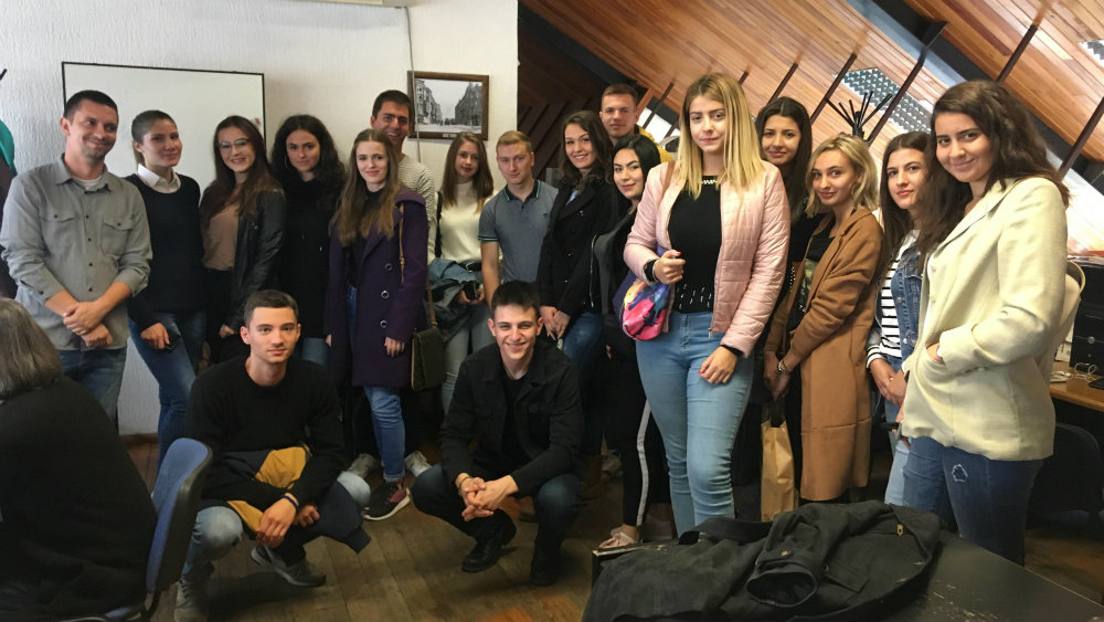 Studenti FPN posetili redakciju Danasa 1