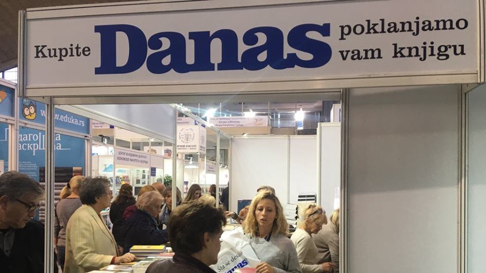 Knjiga na poklon uz svaki kupljeni Danas na Sajmu knjiga 1
