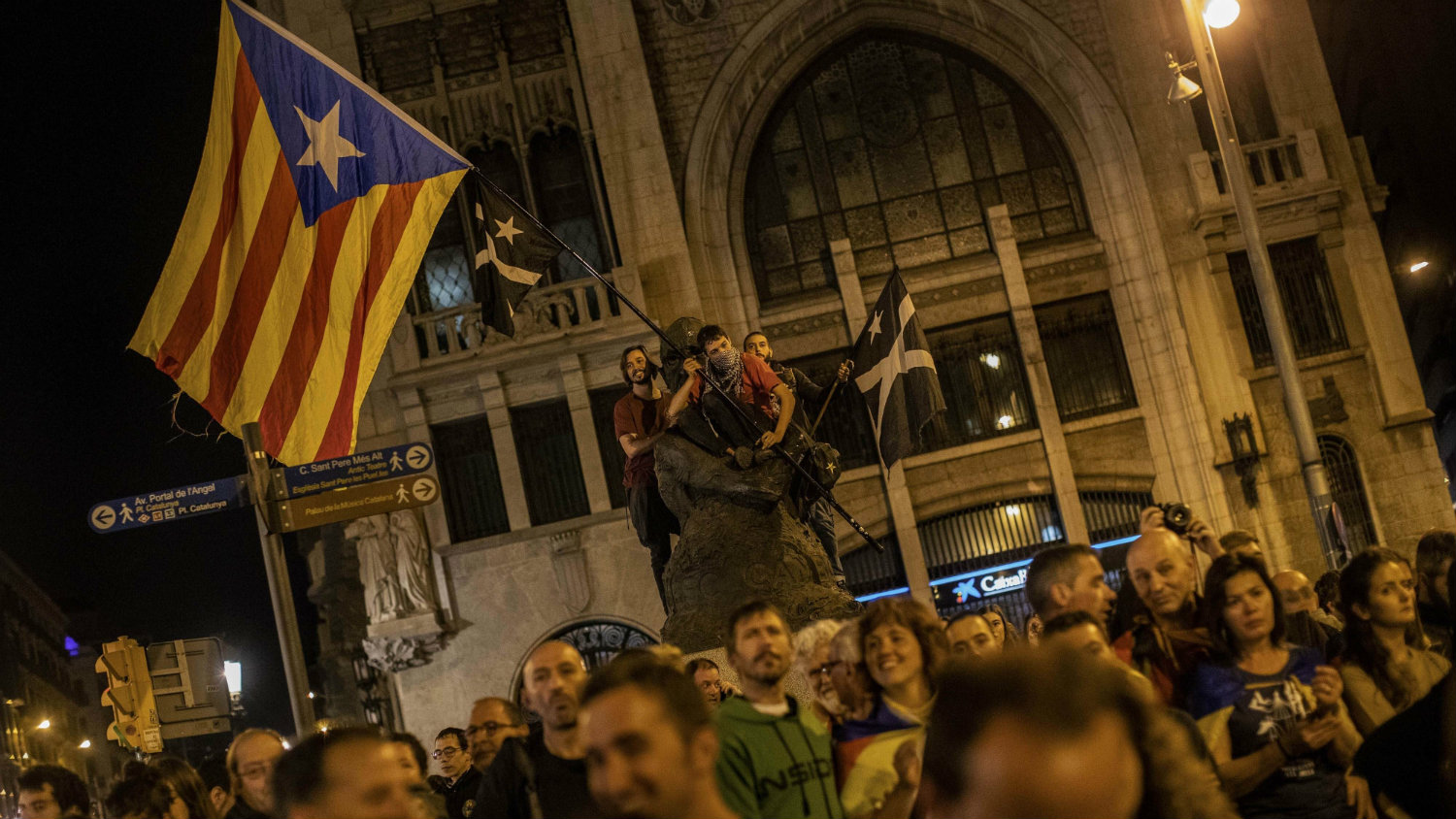 U Barseloni skup pristalica nezavisnosti Katalonije 1