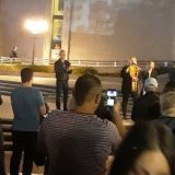 Protest Saveza za Srbiju u Novom Sadu u znaku podrške radniku iz Kuršika 5