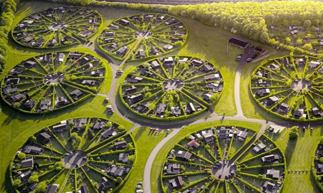 "Vrtni grad" u Danskoj kružno projektovan s razlogom 1