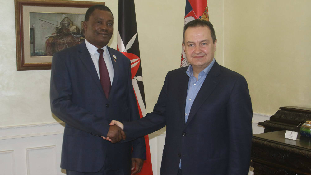 Dačić sa predstavnikom Kenije o odnosima dve zemlje 1