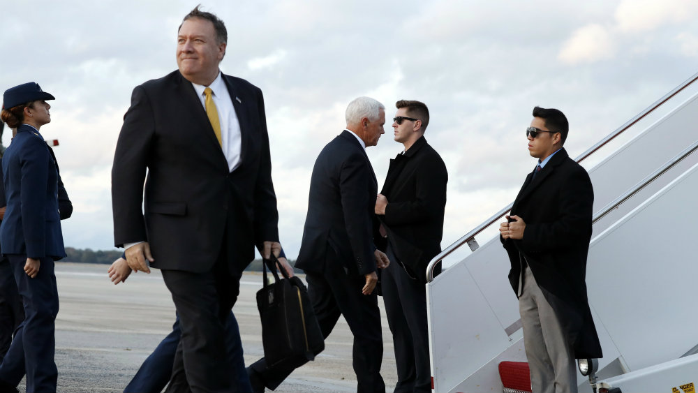 Pens i Pompeo stigli u Ankaru 1