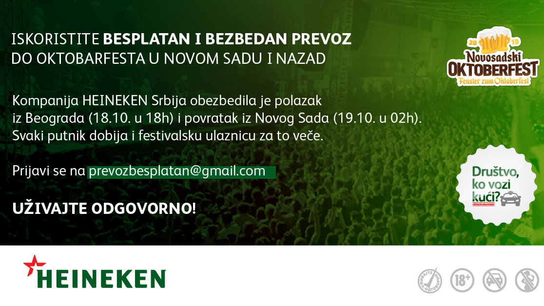 Karta za Oktobarfest uz besplatan prevoz 1