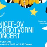 UNICEF-OV dobrotvorni koncert 13. novembra u Sava Centru 3