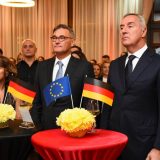 Đukanović na prijemu povodom Dana nemačkog ujedinjenja 2