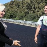 Zorana Mihajlović na obeležavanju početka radova na auto-putu Beograd-Sarajevo 15