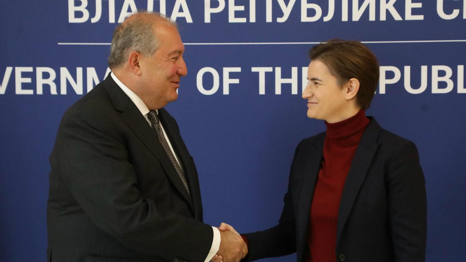 Branabić sa jermenskim predsednikom: Beograd namerava da otvori ambasadu u Jerevanu 1